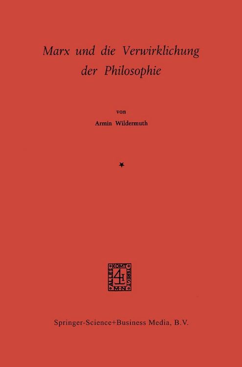 Produktbild: Marx und die Verwirklichung der Philosophie