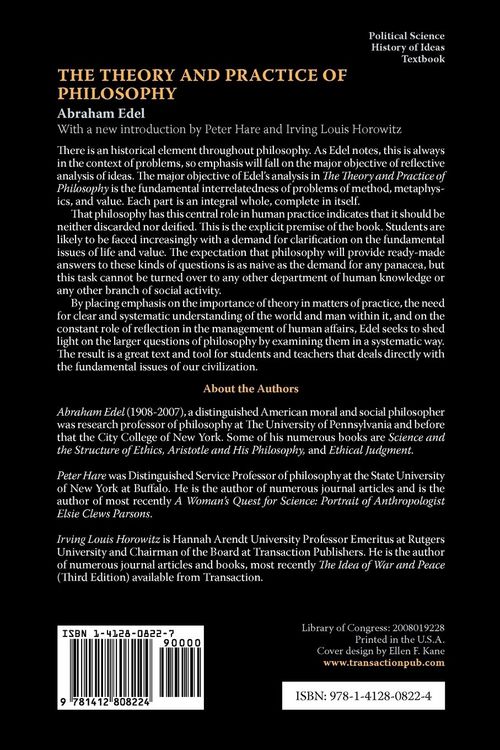 Produktbild: The Theory and Practice of Philosophy