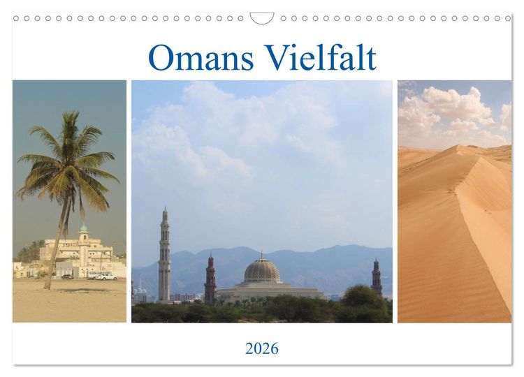 Produktbild: Omans Vielfalt (Wandkalender 2026 DIN A3 quer), CALVENDO Monatskalender
