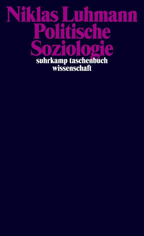 Produktbild: Politische Soziologie