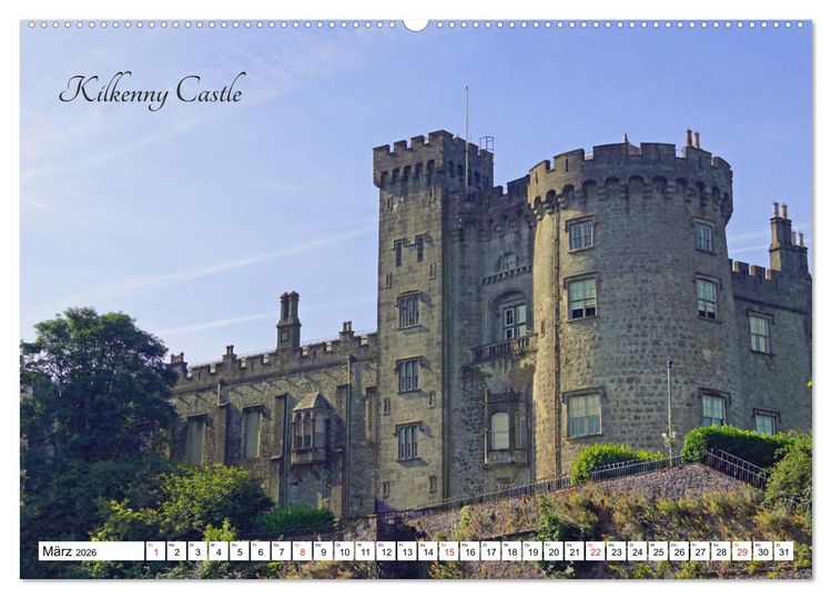 Produktbild: Irland - Abteien und Burgen (Wandkalender 2026 DIN A2 quer), CALVENDO Monatskalender