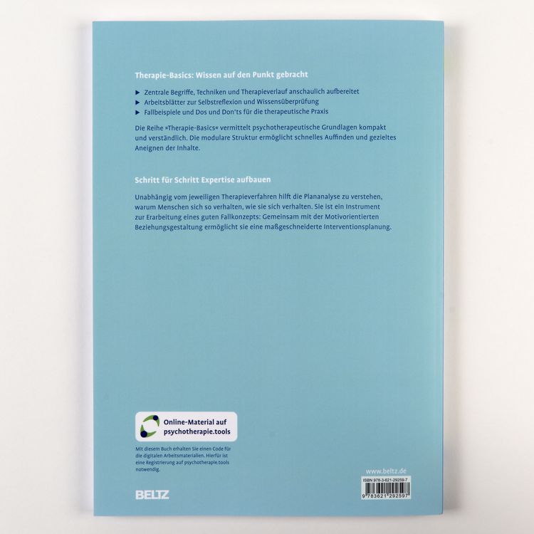 Produktbild: Therapie-Basics Plananalyse und Motivorientierte Beziehungsgestaltung