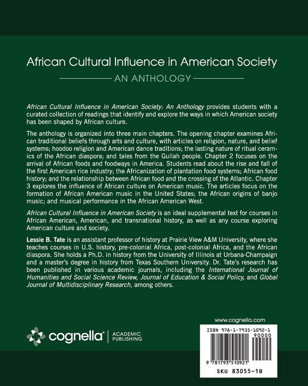 Produktbild: African Cultural Influence in American Society