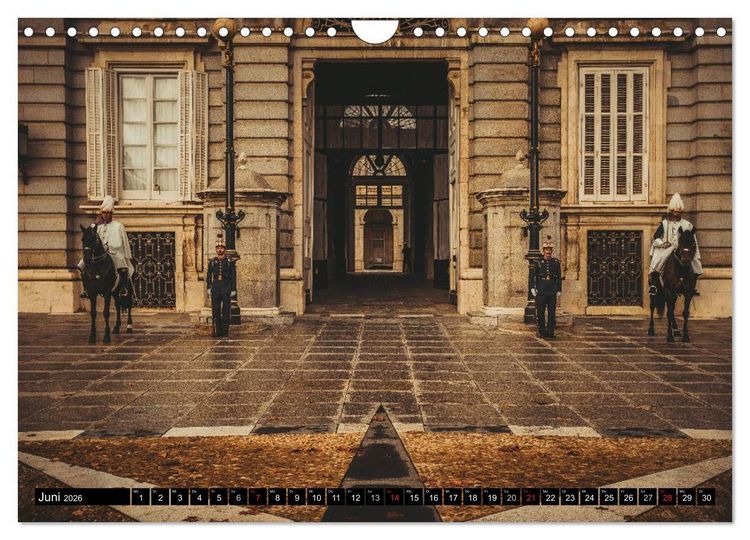 Produktbild: Hauptstadt Madrid (Wandkalender 2026 DIN A4 quer), CALVENDO Monatskalender