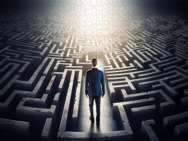 Produktbild: CALVENDO Puzzle Ein Motiv aus dem Kalender Labyrinth Universum | 1000 Teile Lege-Gr&ouml;&szlig;e 64x48cm Foto-Puzzle f&uuml;r gl&uuml;ckliche Stunden