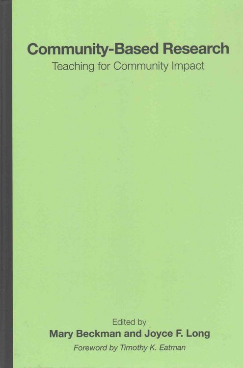 Produktbild: Community-Based Research