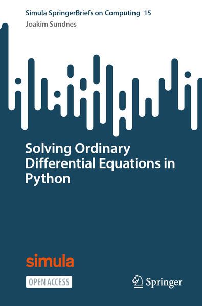 Produktbild: Solving Ordinary Differential Equations in Python