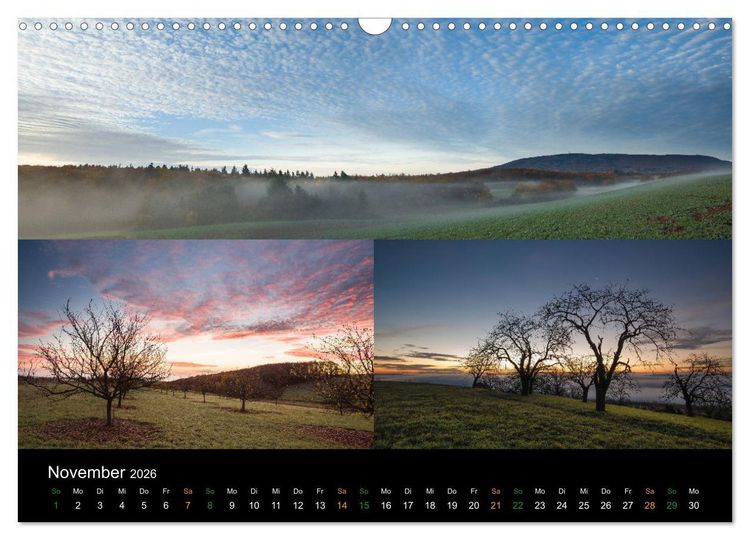 Produktbild: Atemberaubende und Emotionale Landschaften in der Pfalz (Wandkalender 2026 DIN A3 quer), CALVENDO Monatskalender