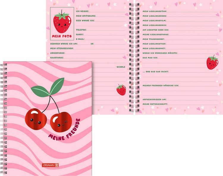 Produktbild: Freundebuch Fruity Love
