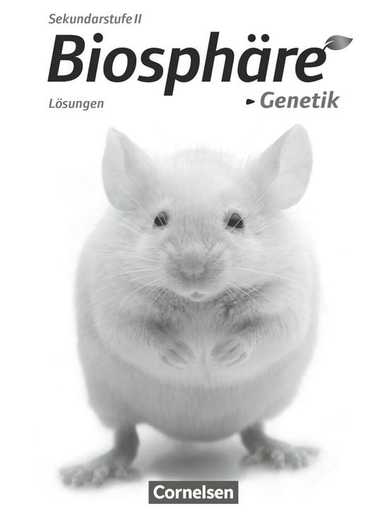 Produktbild: Biosphäre Sekundarstufe II Themenbände Genetik. Lösungen zum Schülerbuch. Westliche Bundesländer