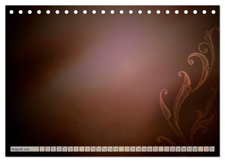 Produktbild: Kalender, Fotos selbst einkleben, selbst gestalten (Tischkalender 2026 DIN A5 quer), CALVENDO Monatskalender