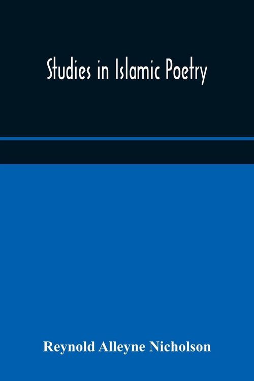 Produktbild: Studies In Islamic Poetry