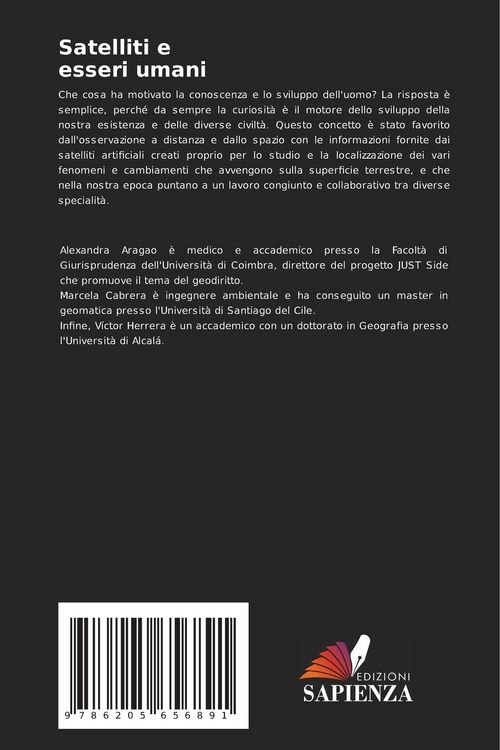 Produktbild: Satelliti e esseri umani