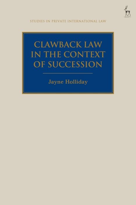 Produktbild: Clawback Law in The Context Of