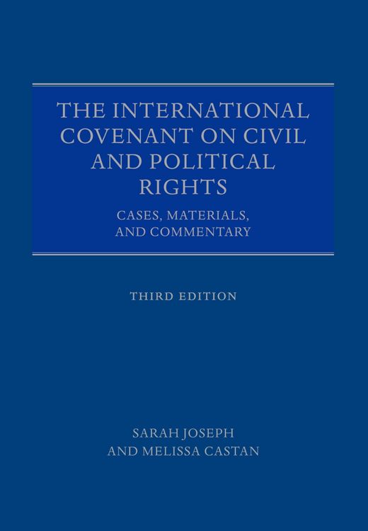 Produktbild: The International Covenant on Civil and Political Rights