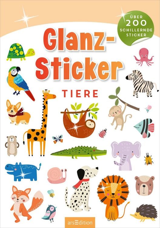 Produktbild: Glanz-Sticker &ndash; Tiere