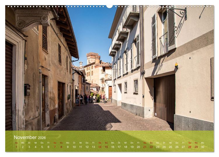 Produktbild: Barolo und Barbaresco (Wandkalender 2026 DIN A2 quer), CALVENDO Monatskalender