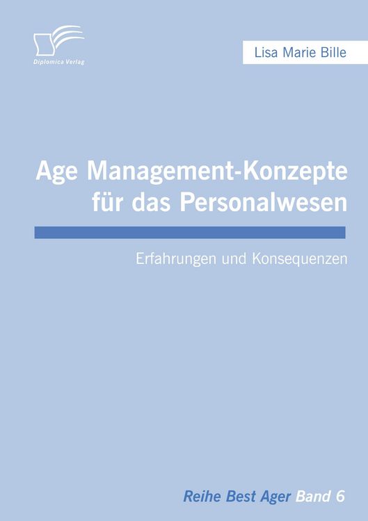 Produktbild: Age Management-Konzepte f&uuml;r das Personalwesen
