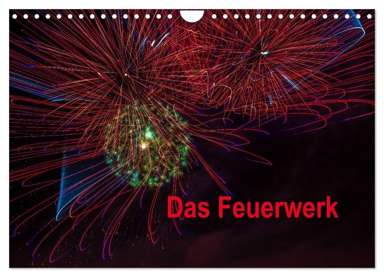Produktbild: Das Feuerwerk (Wandkalender 2026 DIN A4 quer), CALVENDO Monatskalender