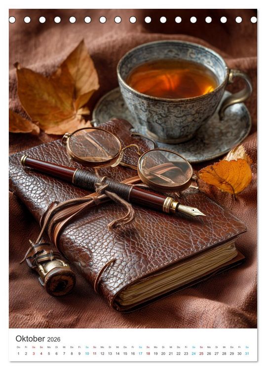 Produktbild: A Cup of Time (Tischkalender 2026 DIN A5 hoch), CALVENDO Monatskalender
