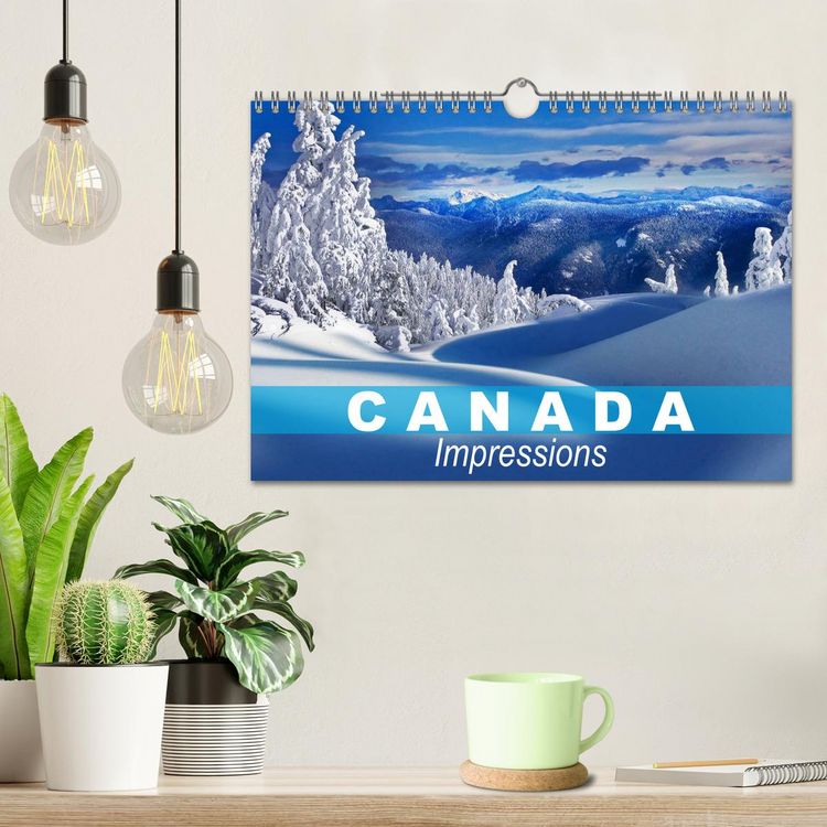 Produktbild: Canada Impressions (Wall Calendar 2026 DIN A4 landscape), CALVENDO 12 Month Wall Calendar