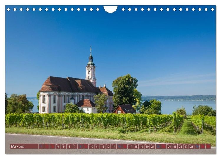 Produktbild: Bavaria.The Allgaeu and the Koenigssse (Wall Calendar 2027 DIN A4 landscape), CALVENDO 12 Month Wall Calendar