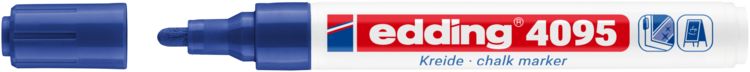 Produktbild: EDDING&reg; Kreide Marker 4095, blau
