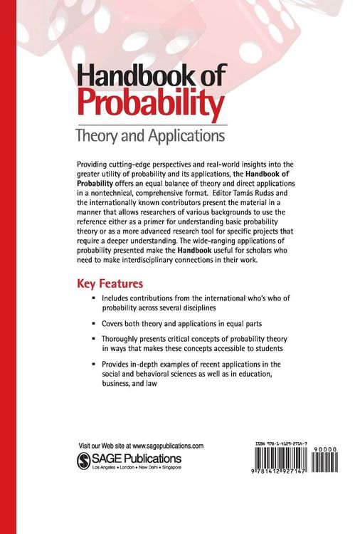 Produktbild: Handbook of Probability