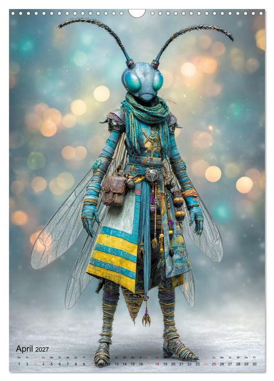 Produktbild: Insecta Fantastica (Wandkalender 2027 DIN A3 hoch), CALVENDO Monatskalender