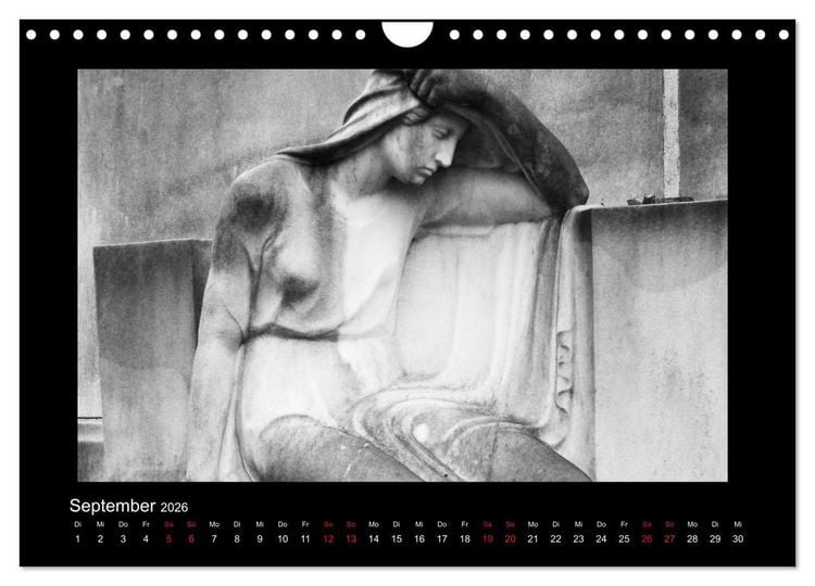 Produktbild: Die Engel von Melaten (Wandkalender 2026 DIN A4 quer), CALVENDO Monatskalender