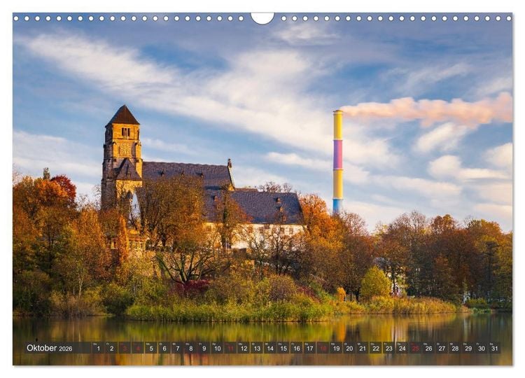 Produktbild: Chemnitz - Stadt und Natur (Wandkalender 2026 DIN A3 quer), CALVENDO Monatskalender