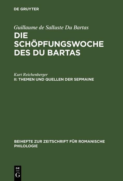 Produktbild: Themen und Quellen der Sepmaine