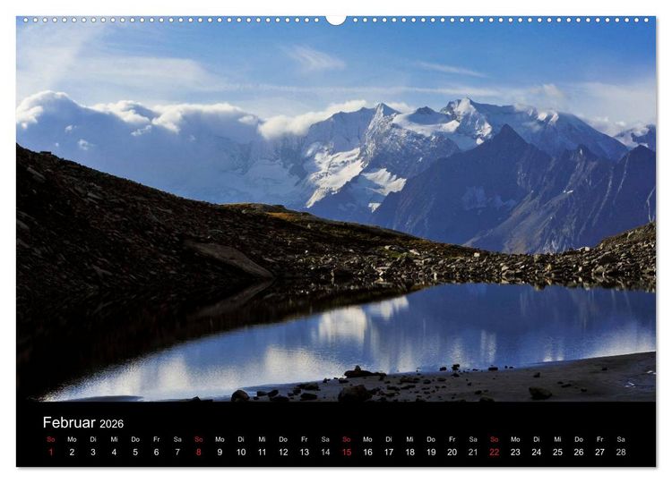 Produktbild: TIROL - Der Berliner H&ouml;henweg (hochwertiger Premium Wandkalender 2026 DIN A2 quer), Kunstdruck in Hochglanz