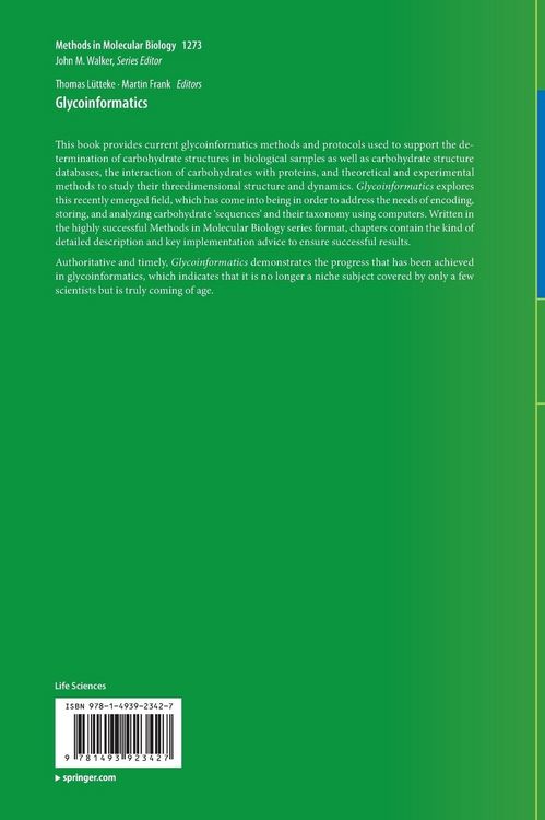 Produktbild: Glycoinformatics