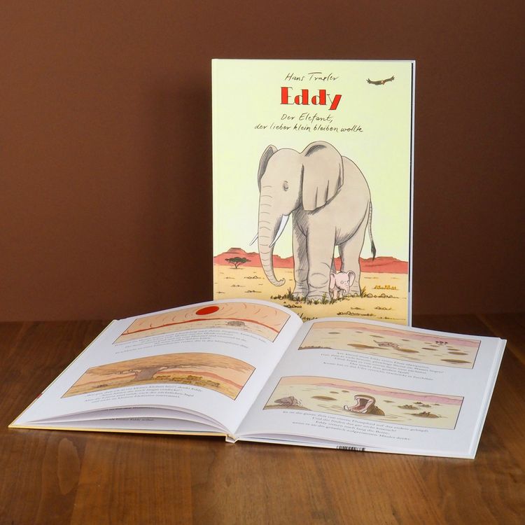 Produktbild: Eddy, der Elefant, der lieber klein bleiben wollte