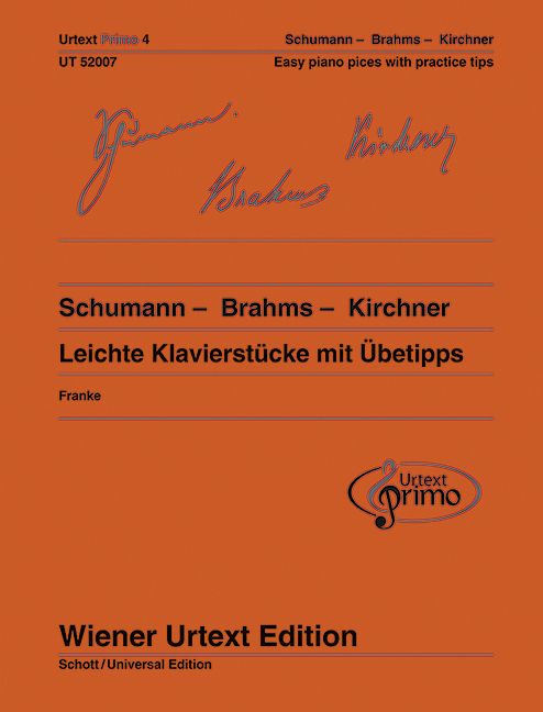 Produktbild: Schumann, R: Schumann - Brahms - Kirchner