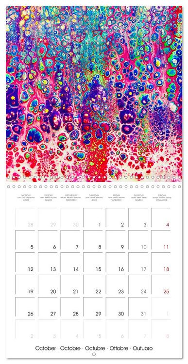Produktbild: Your year full of rainbows by Katharina Stachanczyk (Wall Calendar 2026 12 &times; 12 Inch) CALVENDO 12 Month Wall Calendar