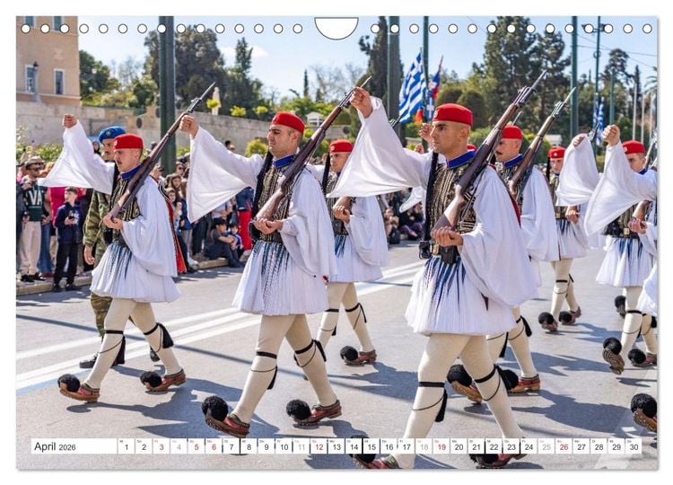 Produktbild: Griechenland - Athen (Wandkalender 2026 DIN A4 quer), CALVENDO Monatskalender