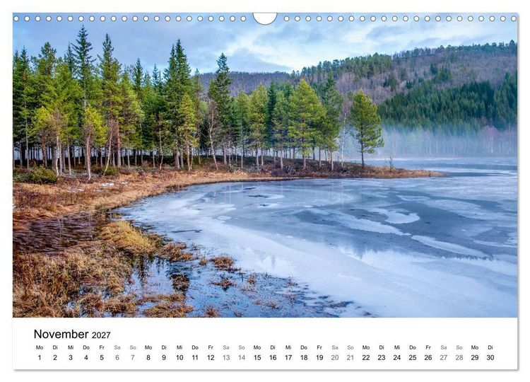 Produktbild: ZAUBERHAFTES NORWEGEN (Wandkalender 2027 DIN A3 quer), CALVENDO Monatskalender