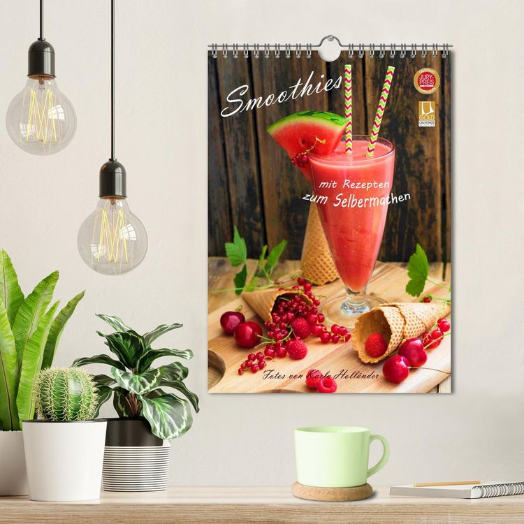 Produktbild: Smoothies zum Selbermachen (Wandkalender 2026 DIN A4 hoch), CALVENDO Monatskalender