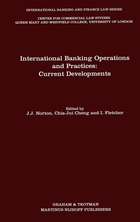 Produktbild: International Banking Operations and Practices