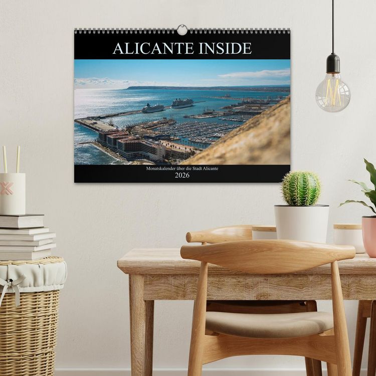 Produktbild: ALICANTE INSIDE - Monatskalender &uuml;ber die Stadt Alicante (Wandkalender 2026 DIN A3 quer), CALVENDO Monatskalender