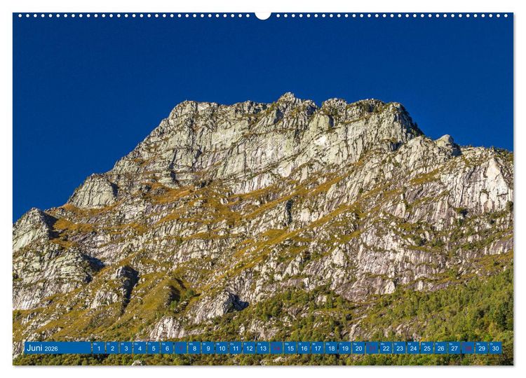 Produktbild: Imposante Berge (hochwertiger Premium Wandkalender 2026 DIN A2 quer), Kunstdruck in Hochglanz