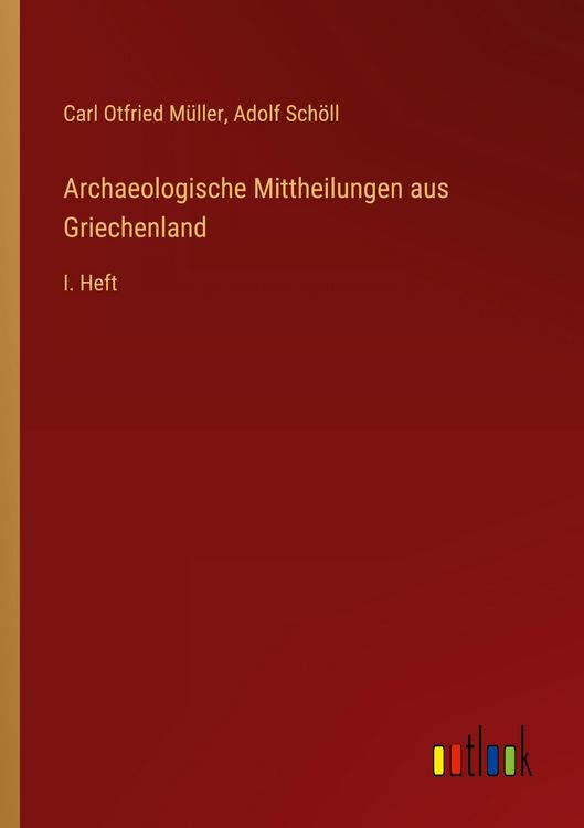 Produktbild: Archaeologische Mittheilungen aus Griechenland
