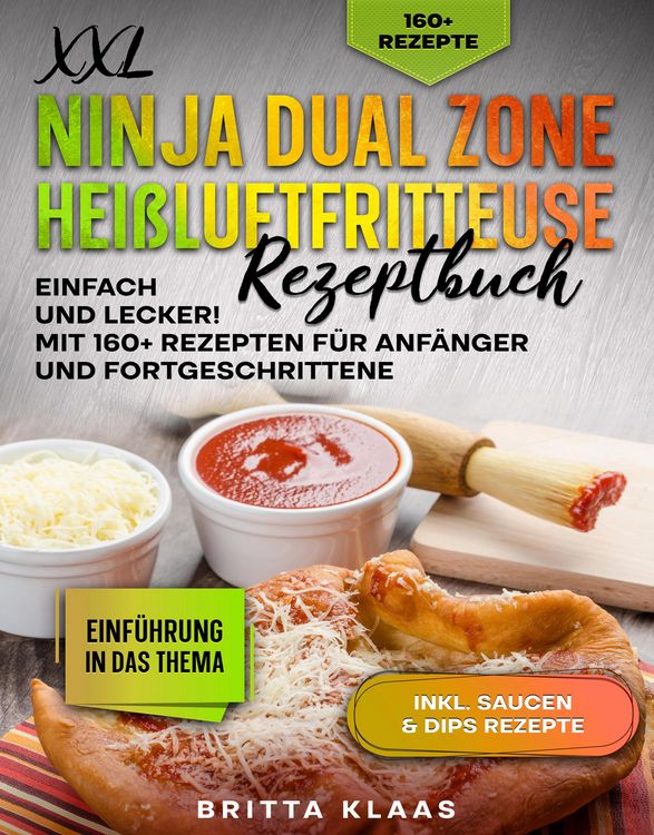 Produktbild: XXL Ninja Dual Zone Hei&szlig;luftfritteuse Rezeptbuch