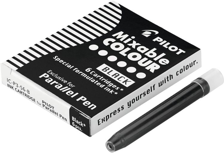 Produktbild: PILOT Patronen Parallel Pen schwarz 6er