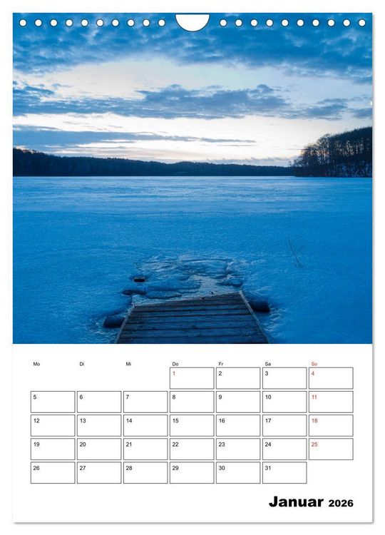 Produktbild: Usedom - Inseltraum im Norden (Wandkalender 2026 DIN A4 hoch), CALVENDO Monatskalender