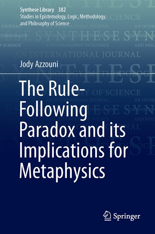 Produktbild: The Rule-Following Paradox and its Implications for Metaphysics