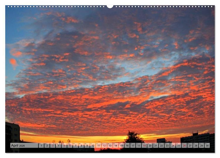 Produktbild: Wolke 7 (Wandkalender 2026 DIN A2 quer), CALVENDO Monatskalender