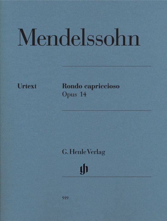 Produktbild: Felix Mendelssohn Bartholdy - Rondo capriccioso op. 14